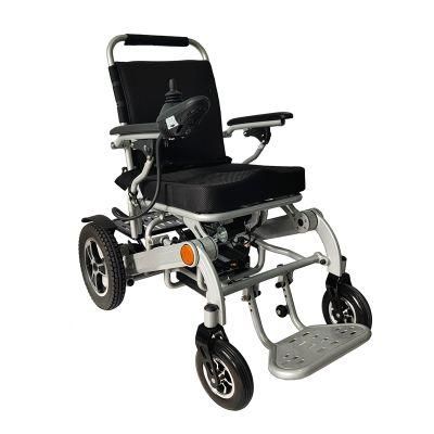 150kg Loading Light Folding Fauteuil Roulant Electrique Electric Wheelchair