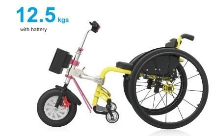 Electric Wheelchair Drive Head Trailer with 250W 10ah Lithium Battery