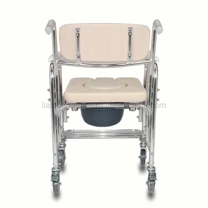 Mn-Dby003 Multifunction Weight Capacity Stainless Steel Commode Transfer Lift Chair