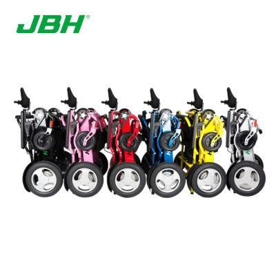 Aluminum Folding Electric Wheelchair with Lithium Battery for Sale