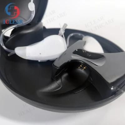 Use Time 120h Sound Amplifier Rechargeable Hearing Aid for Hearing Loss