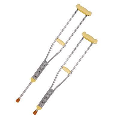Cheaper Type Medical Adjustable Underarm Aluminum Crutches