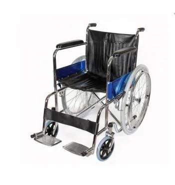 Silver Wheelchair with Swing-Away Footrest