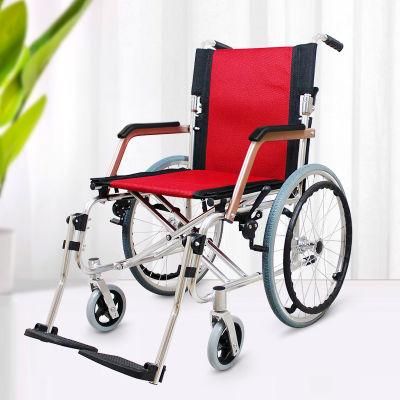 Hanqi Hq801L High Quality Light Weight Transport Manual Wheelchair