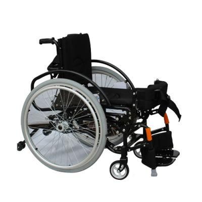 Good Price New Wheel Chair Folding Reclining Commode for Elderly People Wheelchair with CE