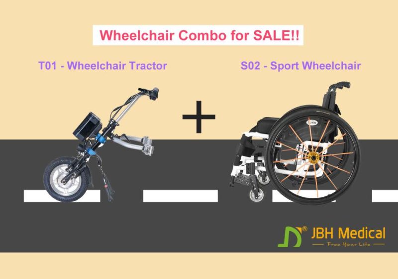 Easy to Use Wheelchair Parts Wheel Tractor for Daily Use