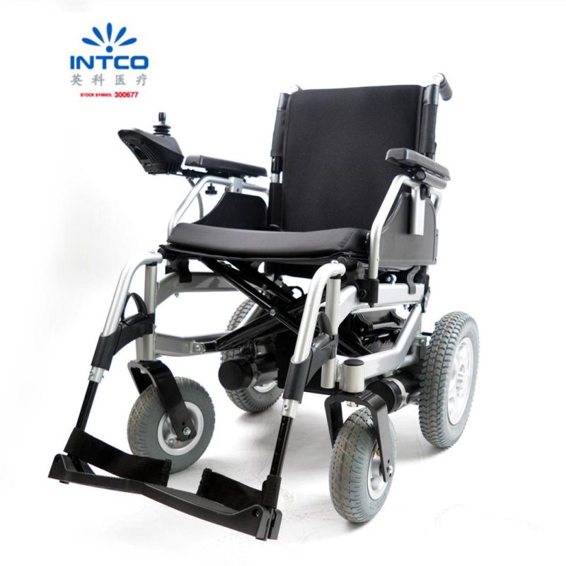 Mobility Aids Aluminum Folding Power/Eletric Wheelchair for Disabled People