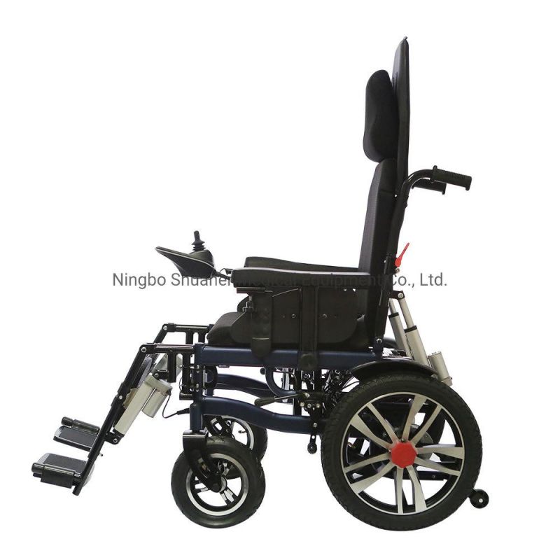 N-40d Folding Electric Wheelchair Lightweight Folding Power Wheelchair Motorized Wheelchair
