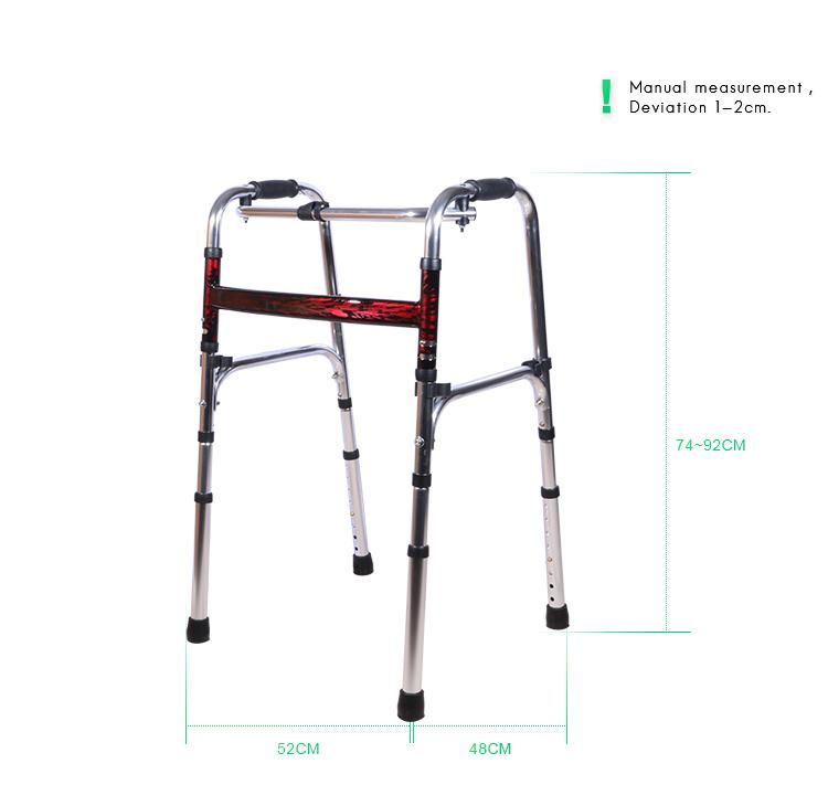 Aluminum Lightweight Walking Aid Rollator Walker Medical Health Care Outdoor