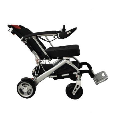 120kg Loading Lightweight Folding Disabled Power Electric Wheelchair