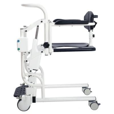 Tcm-01h Electric Lift up Transfer Wheelchair with Commode