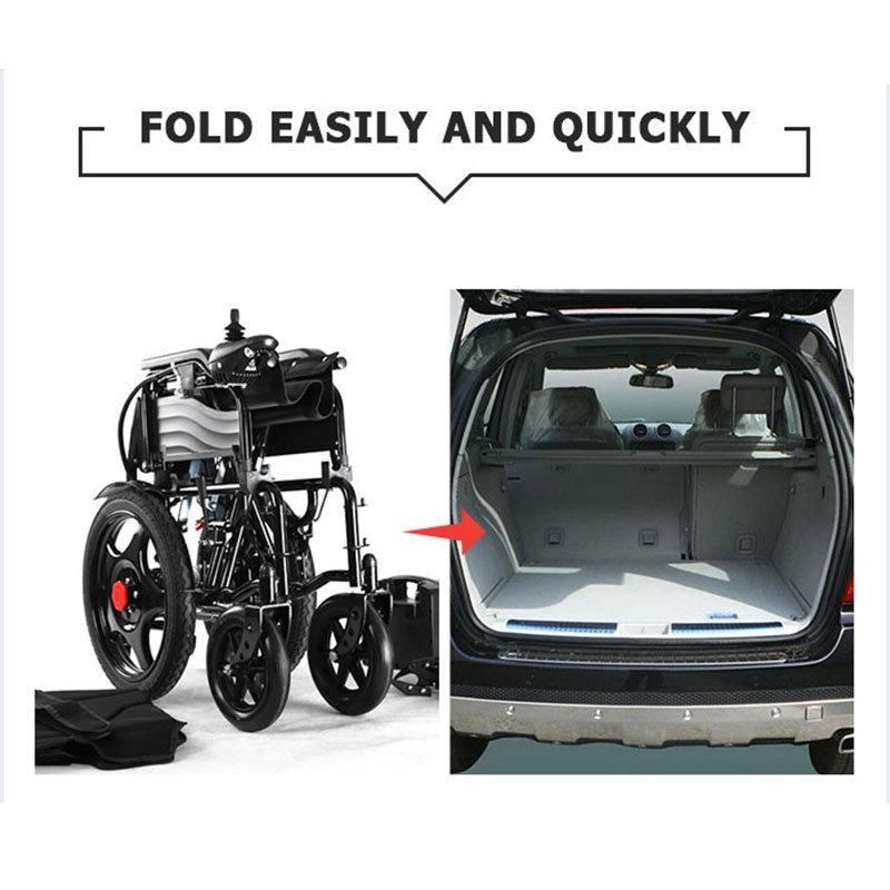Electric Folding Wheelchair for The Elder
