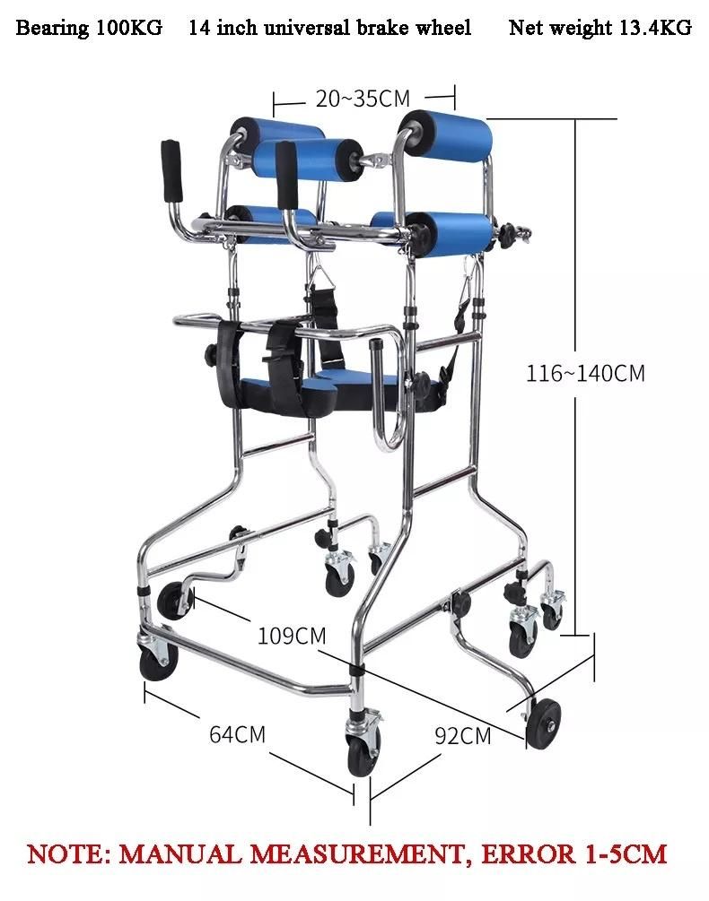 Medical Rehabilitation Walking Assistant Walking Frame for Adult Using