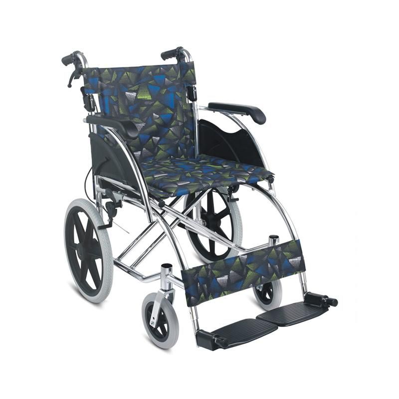 Disabled Medical Health Transfer Folding Aluminum Light Weight Wheel Chair