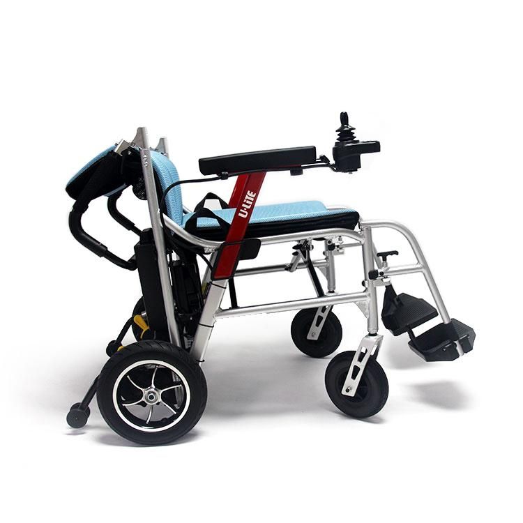 Wheel Chair Loading Capacity 100kg Lightweight Electric Wheelchair