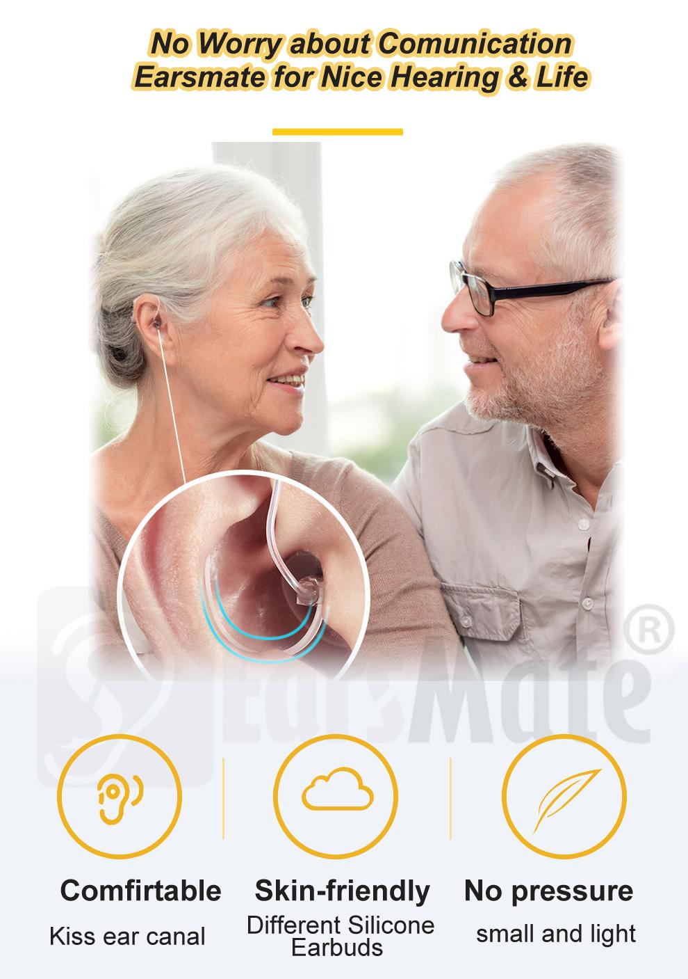 Affordable Digital Hearing Aid Price Wireless Hearing Ear Sound Amplifier Noise Reduction