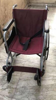 809 Hot Selling Rehabilitation Therapy Supplies Economy Steel Manual Wheelchair