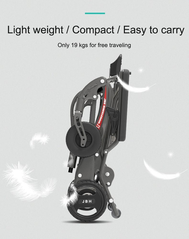 Jbh D20 Cheapest Economic Used Electric Power Wheelchair for Disabled