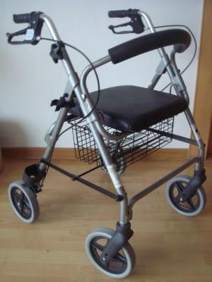 Motorized Electric Standard Packing Knee Walker All Terraine Wheelchair Assists Aluminum Rollator Factory