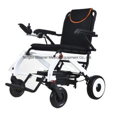 N-20 Folding Portable Automatic Electric Motors User-Friendly Motorized Wheelchair