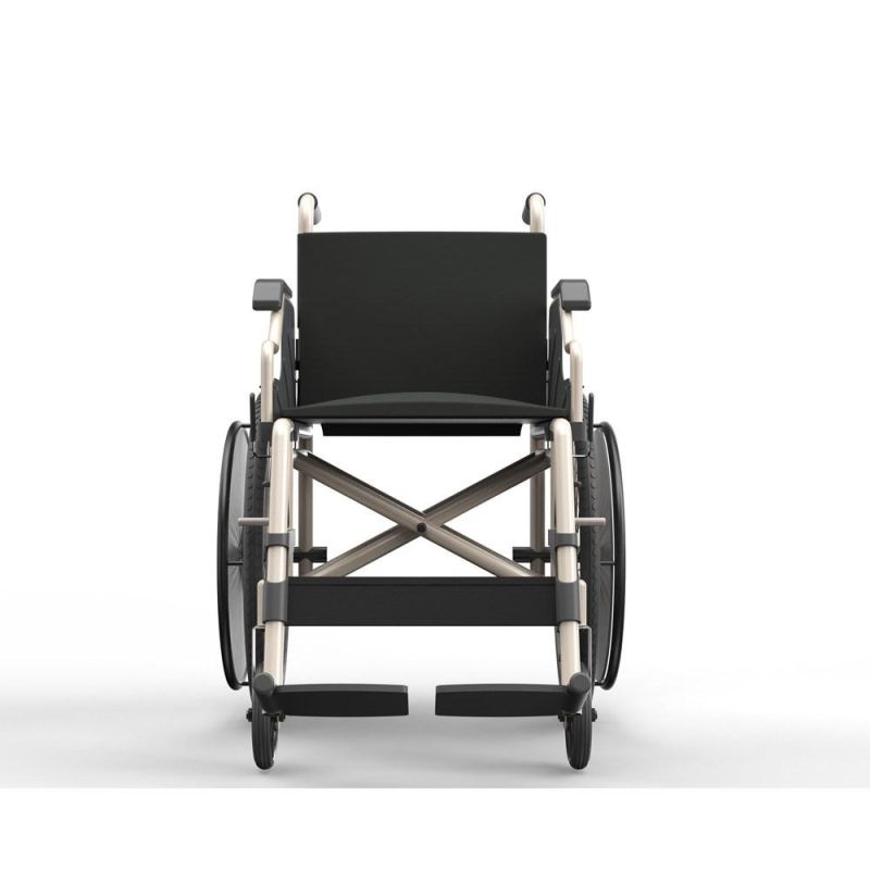 Brandnew Handicap Outdoor Wheel Chair Portable Walker Folding Manual Wheelchair