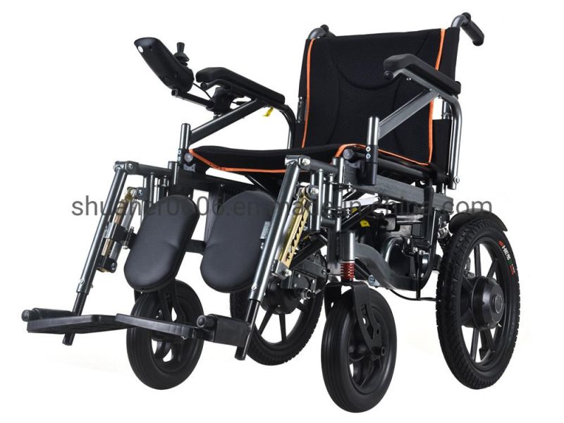 Electric Chair Scooter Lightweight Cheap Price Foldable Electric Wheelchair for Disabled Travels