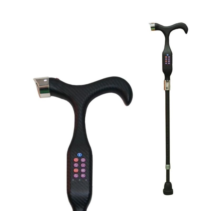 Factory Price Elder Products GPS Smart Walking Stick with Sos Function