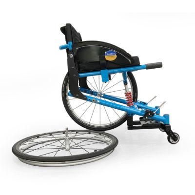 Leisure Sports Wheelchair Fashionable Manual Wheelchair for Adult Tls730lqf10-36