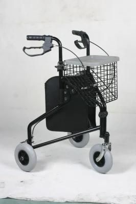 Hot Aluminum Standard Packing Walker Walking Aids Assisted Carbon Rollator Rollstuhl with RoHS