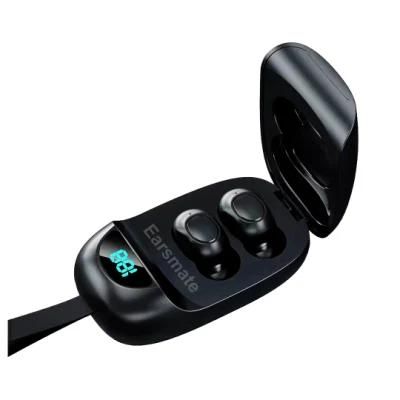 Portable in The Ear Earsmate E19 Best Rated Rechargeable Hearing Aids for Seniors at Cheap Price
