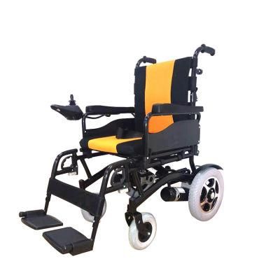 Lightweight Folding Battery Electric Wheelchair for Disabled