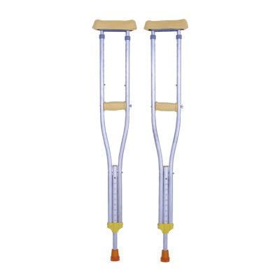 Luxurious Medical Aluminum Under Arm Elbow Crutch for Patient