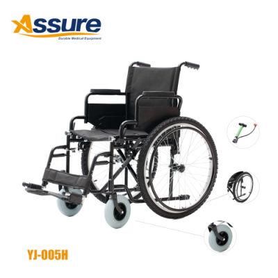 Multi-Function Folding Aluminum Commode Wheelchair with Toilet Bath