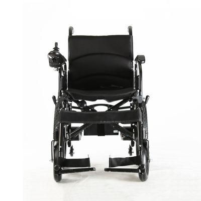 New Steel Topmedi Carton Package Wheel Chair Foldable Portable Electric Wheelchair