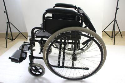 Powder Coated Steel High Back 180&deg; Recliner Wheelchair