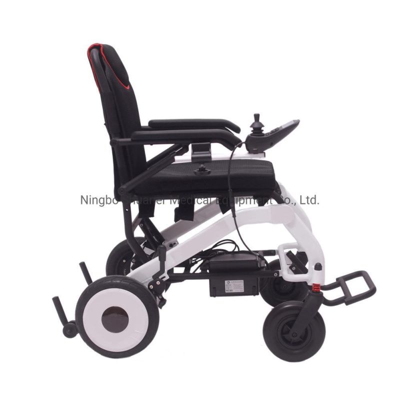 Portable Automatic Electric Motors Lightweight Motorized Foldable Electric Rollator Wheelchair
