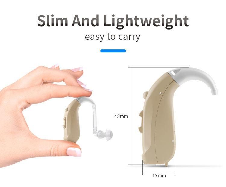 Behind The Ear Digital Hearing Aid Sound Amplifier