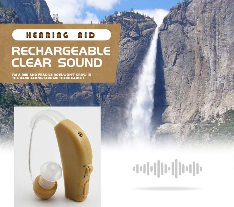 Customized Price Rechargeable Ear Sound Emplifie Hearing Aid Audiphones
