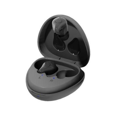 Wireless Bluetooth Hearing Aid Rechargebble 16 Channes Digital Hearing Amplifier Aids for Ear Deaf Sound Loss Compatible Phone APP Earsmate E16
