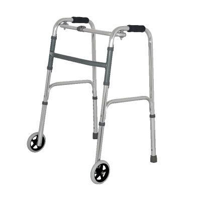 Lightweight 2 Wheel Drive Manual Aluminum Walkers for Elder