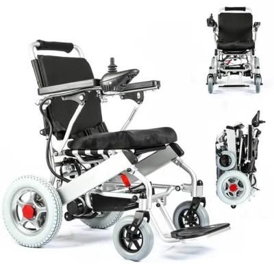 Portable Light Weight Handicapped Folding Electric Power Wheelchair