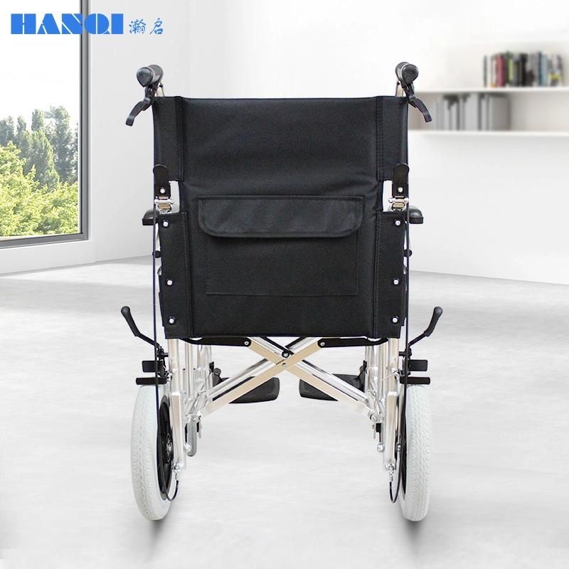 Hq863L-12" High Quality Homecare Manual Lightweight Fordable Wheelchair