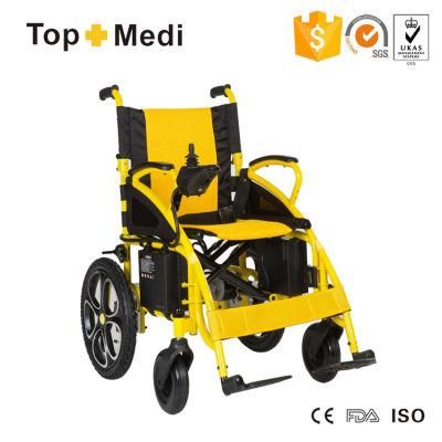 China Cheapest Price Folding Electric Wheelchair