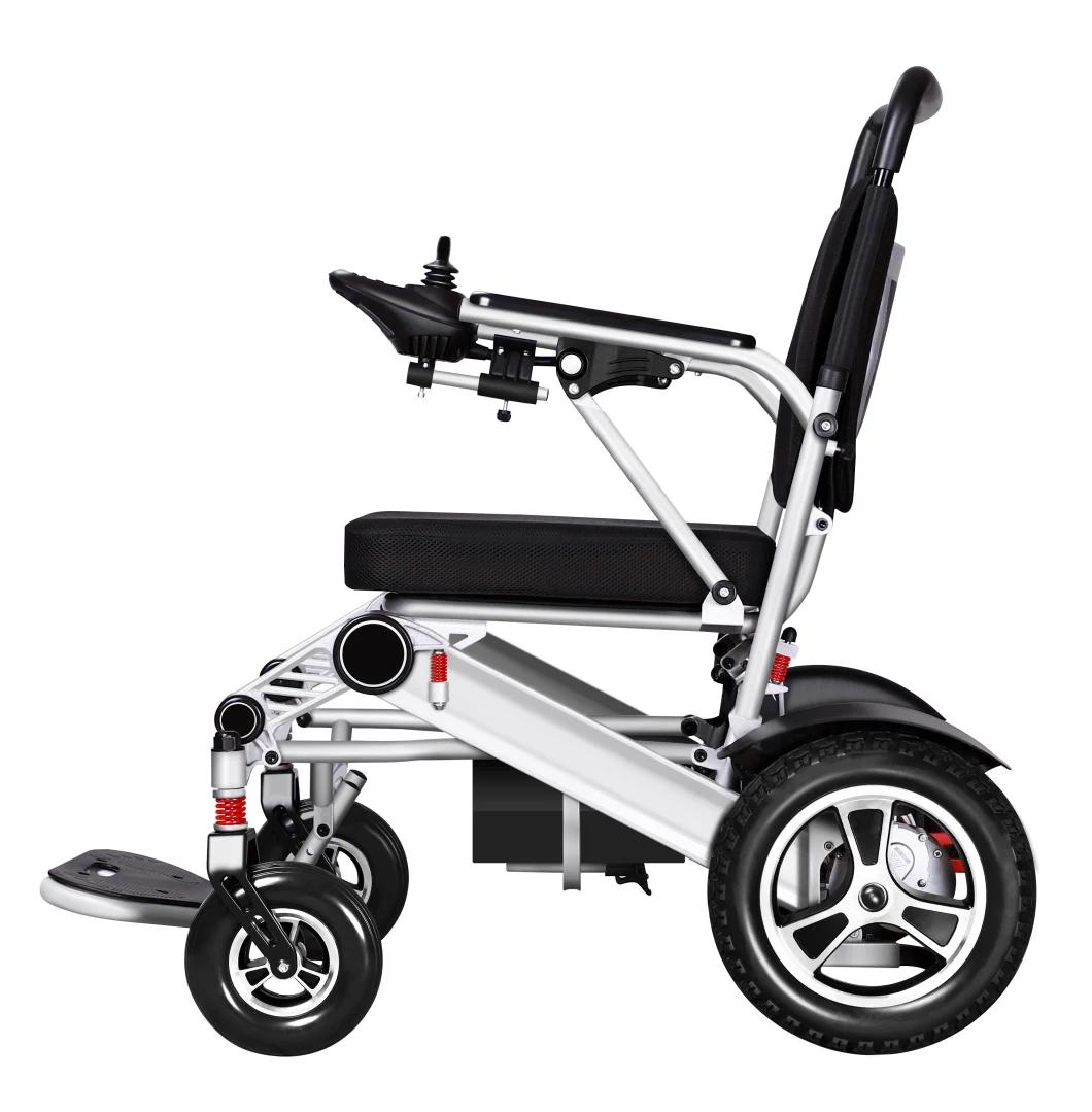 Automatic Folding Four Wheels Meidical Wheelchair