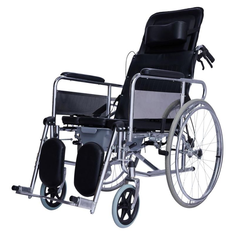 Lightweight Adapting Adjustable Hot Selling Aluminum Reclining Wheelchair Made in China