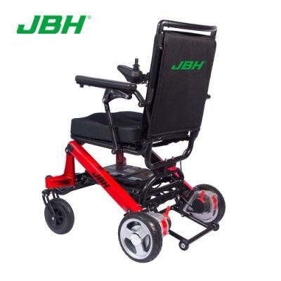 Jbh D23 Aluminum Alloy Foldable Wheelchair Brushless DC Motor Rehabilitation Therapy Supplies