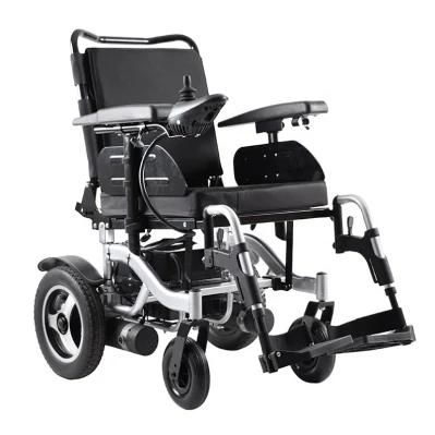 Topmedi Adjustable Detachable Strong Loading Folding Electric Wheelchair
