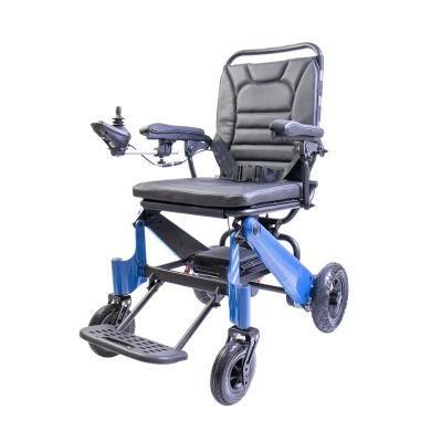 Magnesium Folding Disabled Silla De Ruedas Electrica Electric Wheelchair Lightweight