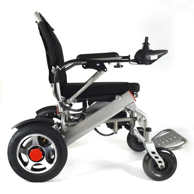 Aluminum Alloy Frame Lightweight Portable Folding Power Electric Wheelchair