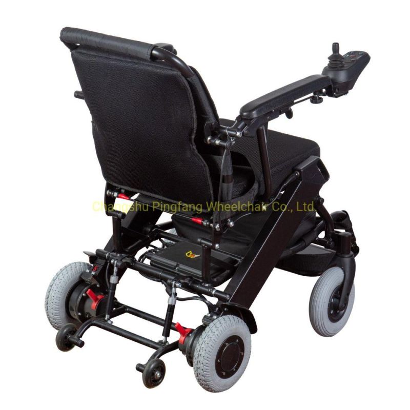 aluminum Alloy Electromagnetic Brake Foldable Wheelchair Model Dyn30A Ce, ISO13485